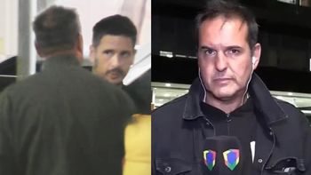 El violento cruce del novio de Wanda Nara con un notero de Infama amenazas y un video que lo expone
