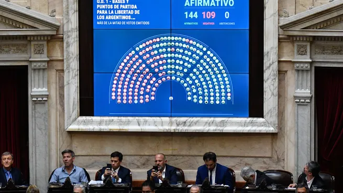 Cómo votó cada diputado. (Foto: Ámbito)