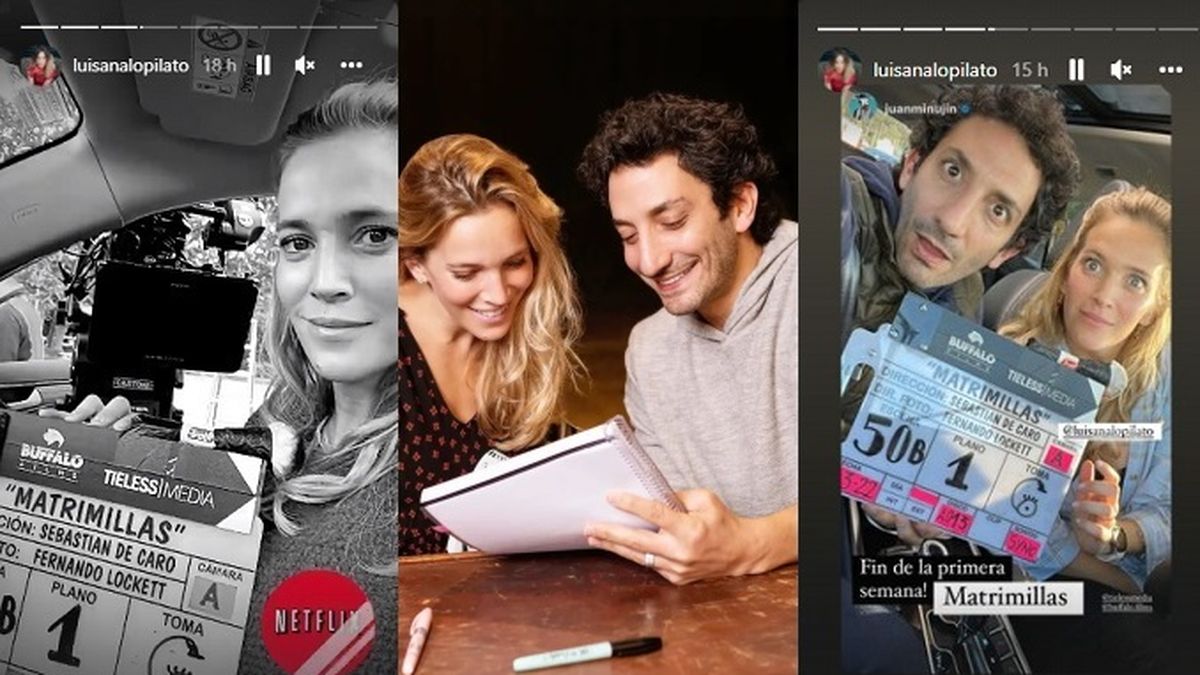 Por estos d&iacute;as Luisana Lopilato se encuentra en Argentina rodando la pel&iacute;cula Matrimillas junto a Juan Minuj&iacute;n, que se ver&aacute; a trav&eacute;s de la plataforma de Netflix.&nbsp;