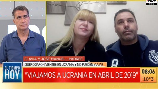 Subrogaron un vientre en Ucrania, nació su hijo y no pueden viajar a conocerlo