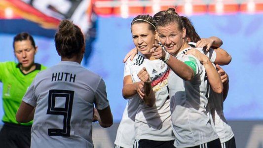 Mundial femenino: Alemania y Francia ganaron y tienen un pie y medio en octavos de final