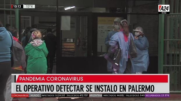 Arrancó el plan “Detectar” en el barrio porteño de Palermo