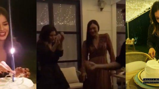 La China Suárez y la intimidad del festejo de su cumpleaños