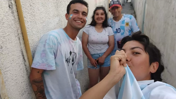 La última foto de la soldado de Bahía Blanca: una selfie con su femicida después de Argentina-México
