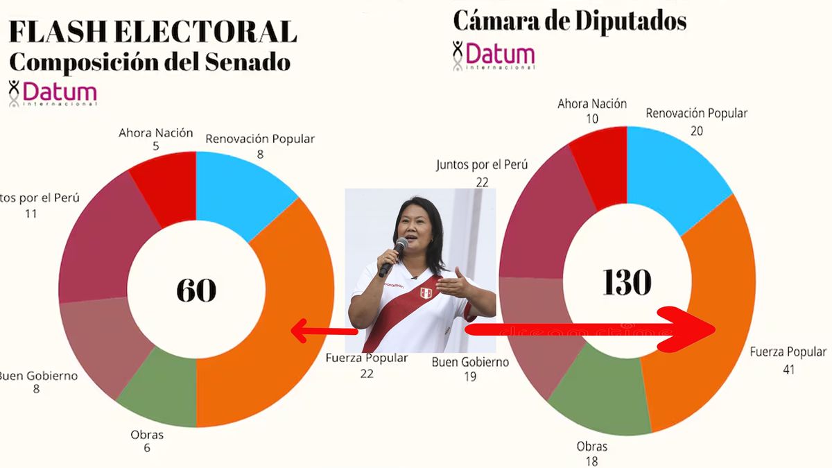 El g&eacute;rmen de la insetabilidad peruana se mantiene. El partido de Keiko Fujimori, aunque no gane, ya controla al 33% del Congreso. (Foto: A24.com)