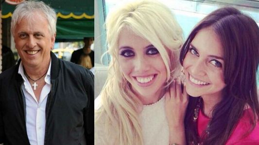 Andrés Nara destrozó a sus dos hijas y defendió a Maxi López