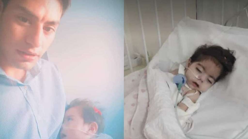 La bebé se enfermó y su mamá los abandonó: conmovedor pedido de un papá