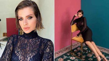 La China hizo una producción para su marca de ropa y se tapó la pancita