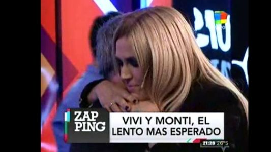 El día que Viviana Canosa bailó en vivo con Carlos Monti