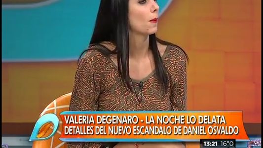 Valeria Degenaro no sólo escrachó a Osvaldo: ahora destrozó al periodista Flavio Azzaro