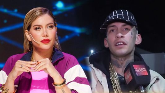 La reacción de L-Gante cuando le preguntaron por el romance con Wanda Nara