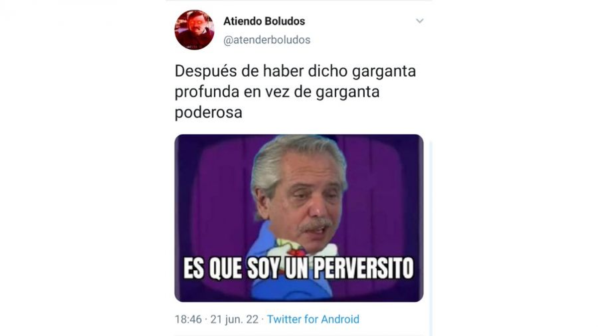 Los mejores memes que dejó el furcio de Alberto Fernández