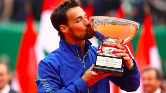 Fognini coronó una semana inolvidable en Montecarlo y se quedó con su primer Masters 1000
