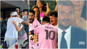 El abrazo con Lebron, la emoción de Beckham y todas las perlitas del debut de Messi en Inter Miami