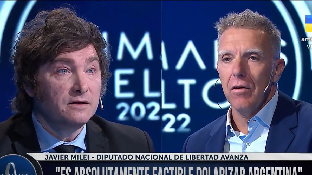 Javier Milei con Alejandro Fantino: Es factible dolarizar la economía; las condiciones sociales son peores que en 2001