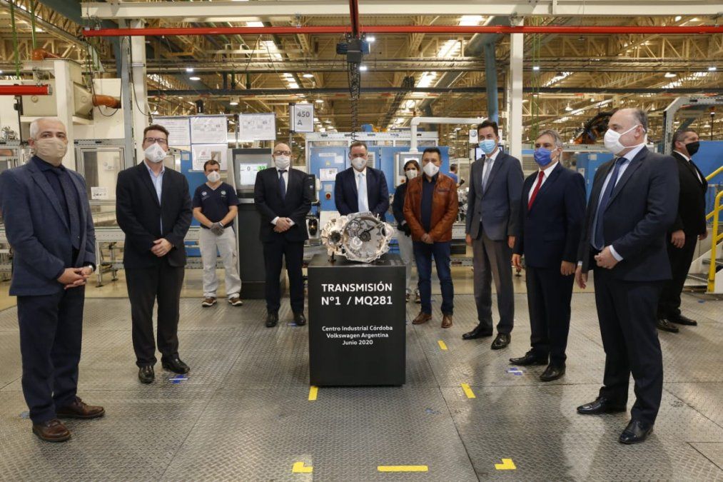 Volkswagen comienza a producir y exportar la nueva transmisión MQ 281 en Córdoba