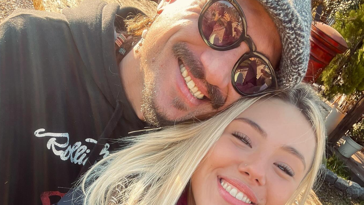 Daniel Osvaldo y su novia  (1)