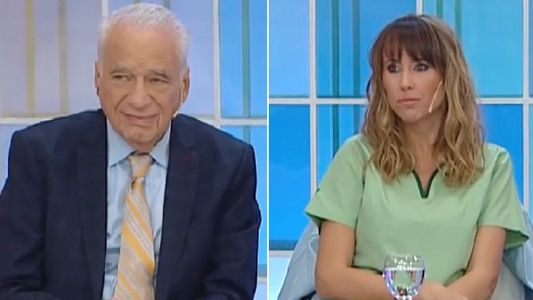 Estefanía Pasquini y Alberto Cormillot discutieron en Cuestión de peso: Cuando lleguemos a casa...