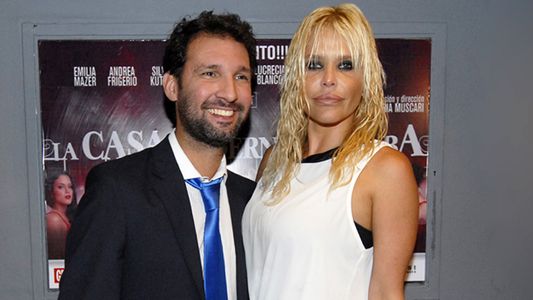Nazarena Vélez fue a ver la obra de Barbarita con su novio pero llegó tarde