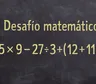 Desafío matemático: una cuenta que parece fácil y termina complicando a muchos