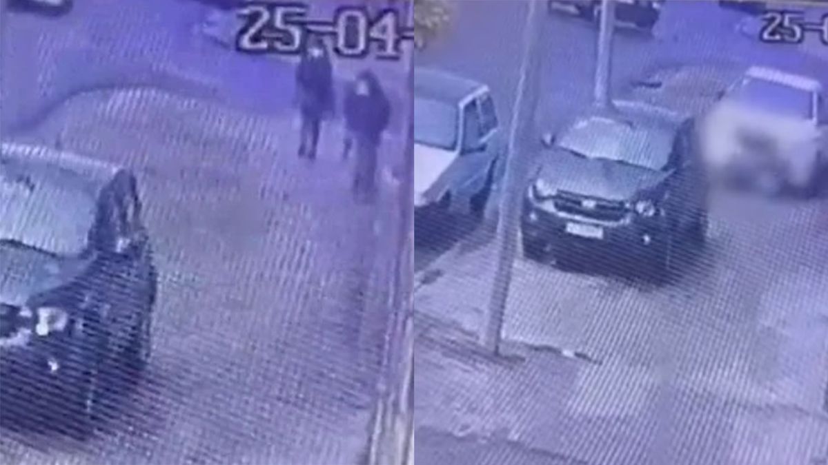 Perdió el control del auto y arrastró a una mujer hasta matarla en Avellaneda. (Foto: captura de video)