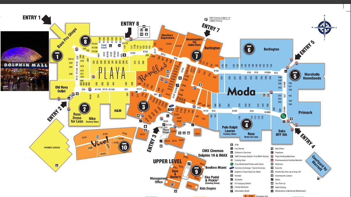 El Dolphin Shopping de Miami, el lugar preferido para actuar por parte de los 