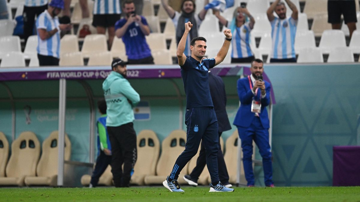 Lionel Scaloni: Estoy en el lugar soñado para cualquier argentino. (Télam)