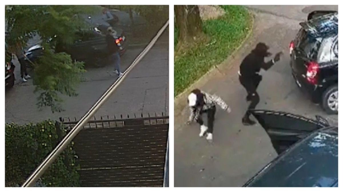 Video: así asesinaron brutalmente a un gendarme en el Palomar (Foto: captura)