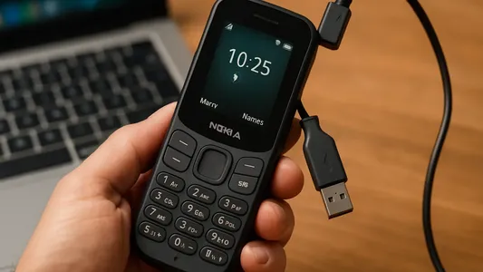 El celular anti-smartphone de Nokia: batería de 40 días y carga para otros equipos