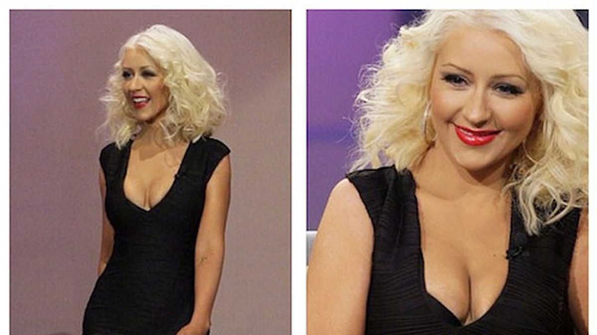 Christina Aguilera volvió a ser la de antes y está flaca de nuevo