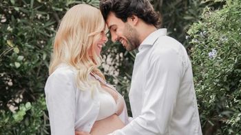 nicole neumann recibio el alta luego de dar a luz y mostro las fotos de cruz en su nuevo hogar