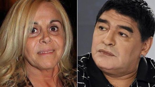 Claudia Villafañe: Ayer, Diego me llamó para ver si lo ayudaba con...