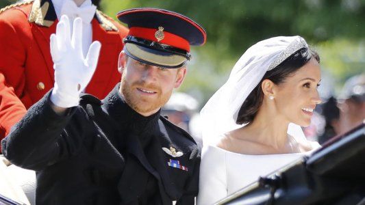 La mejores fotos: El príncipe Harry y Meghan Markle ya son marido y mujer