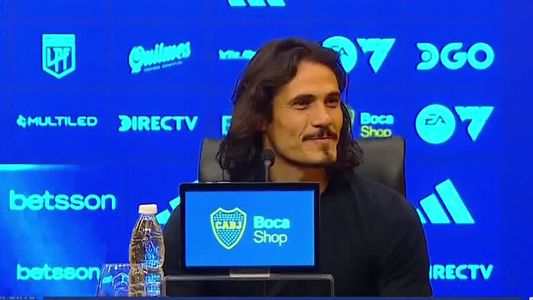 Edinson Cavani, nuevo refuerzo de Boca: Voy a defender esta camiseta como si fuera un hincha de toda la vida