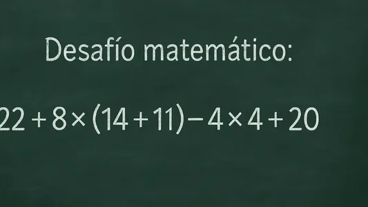 Desafío Matemático: ordenar los pasos sin saltear pasos