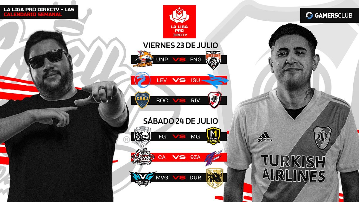 Calendario de la 4° fecha de la Liga Pro DIRECTV.