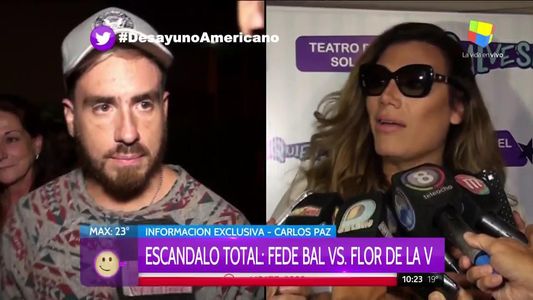 ¿Se acabó la amistad? Florencia de la V y Federico Bal ni se hablan