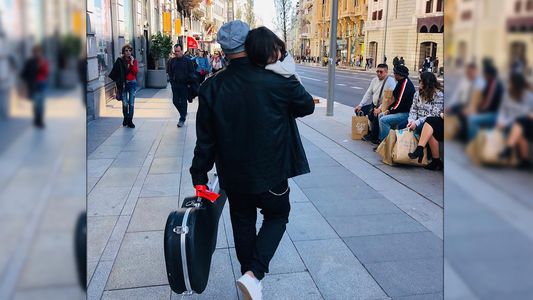 Jaime Zacher de gira en España sin auspiciantes ni embajadas