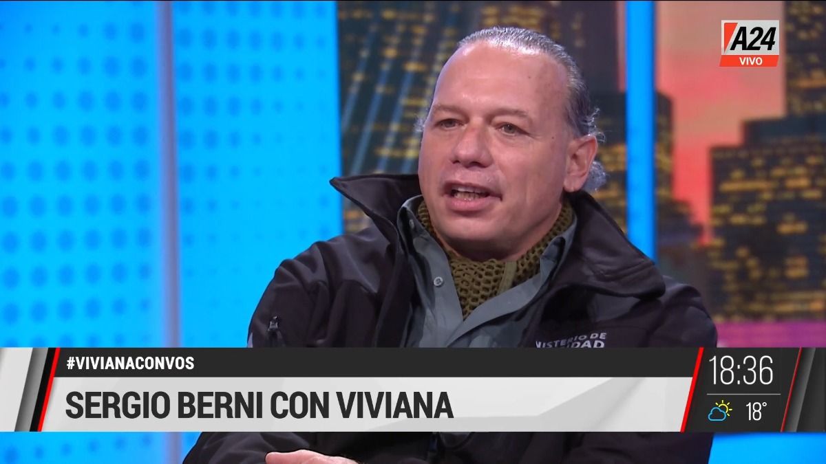 Sergio Berni con Viviana Canosa