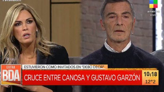 Tenso cruce por política entre Viviana Canosa y Gustavo Garzón