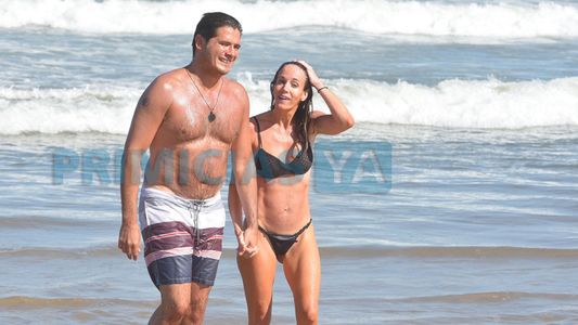 Las vacaciones de Guillermo Andino y Carolina Prat