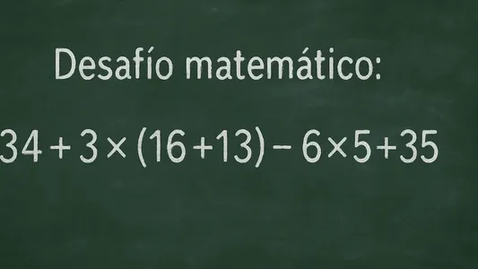 Desafío matemático: muy pocos lo resuelven antes de los 10 segundos
