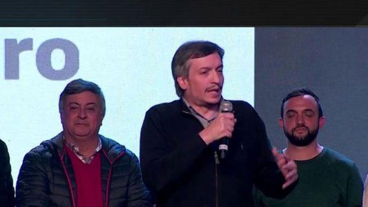 Máximo Kirchner se subió al escenario: No se trata de reconstruir lo que fue sino de construir lo que viene