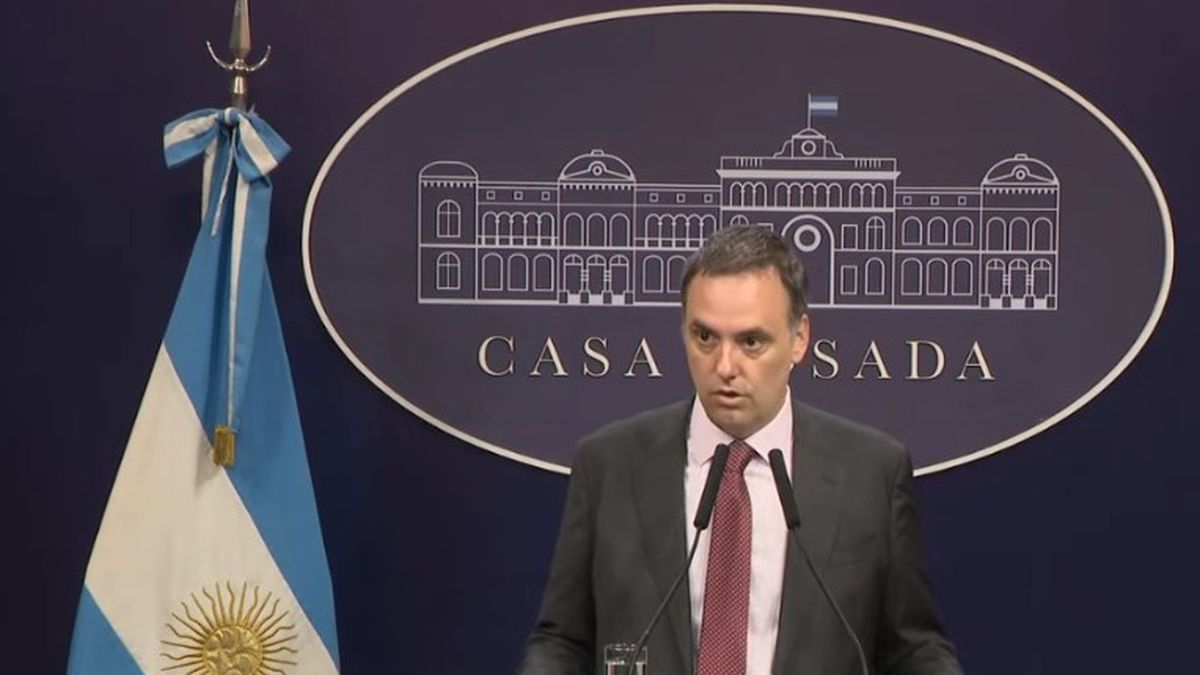 El Gobierno desestimó que haya un efecto contagio de cuasimonedas en las provincias (Foto: captura de YouTube Casa Rosada).