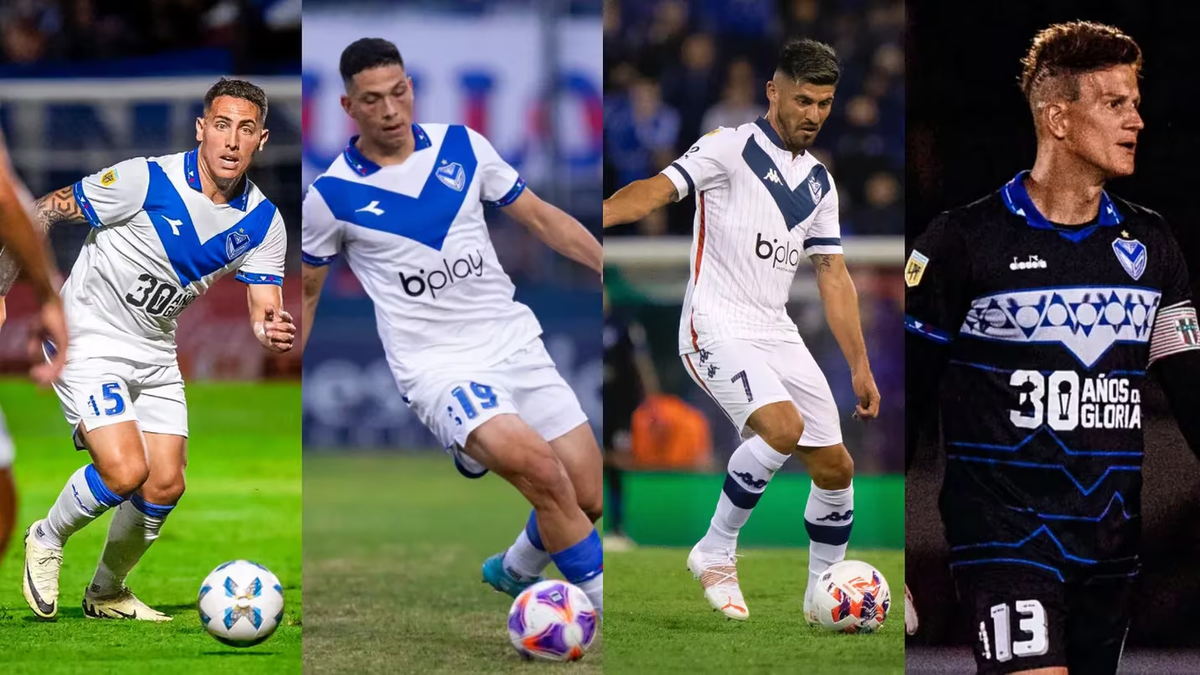 Los cuatro jugadores de Vélez denunciados (Foto: archivo).