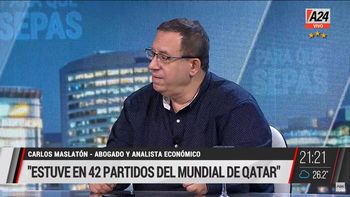 Carlos Maslatón ingresará al Guinness por su récord en el Mundial Qatar 2022