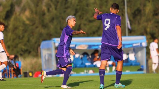 La Selección Argentina Sub 20 goleó a República Dominicana a días del Mundial