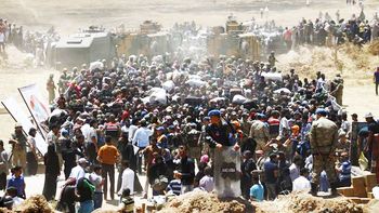 Casi el 25% de la población Siria perdió sus viviendas por el terremoto. (Foto: Gentileza The Express Tribune) Casi el 25% de la población Siria perdió sus viviendas por el terremoto. (Foto: Gentileza The Express Tribune)