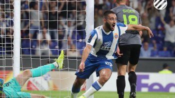 Europa League: Matías Vargas anotó en el empate 1-1 de Espanyol ante Ferencvarosi