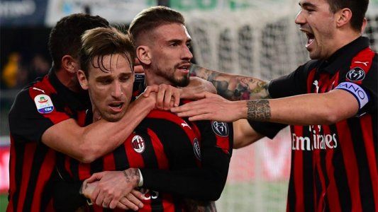 En su regreso tras la lesión, Biglia anotó un golazo de tiro libre en el triunfo de Milan ante Chievo Verona